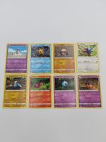 8x Pokémon Karten Bundle | Yuka Morii Ton-Artwork | NM