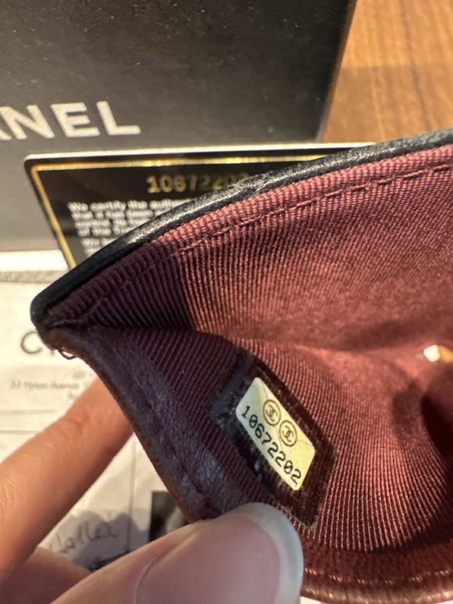 Chanel Portamonete: Chanel Wallet schwarz – Usato da Kilchberg ZH venduto da Mskb 6