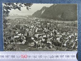 STANS  1939 VOGELSCHAU LUFTBILD PANORAMA ONW AK
