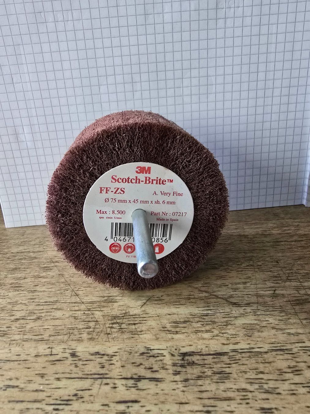 3M Tutti gli attrezzi: Scotch Bride Bürste mit 6mm Schaft – Nuovo e nell'imballaggio originale da Buttikon SZ venduto da fedor02