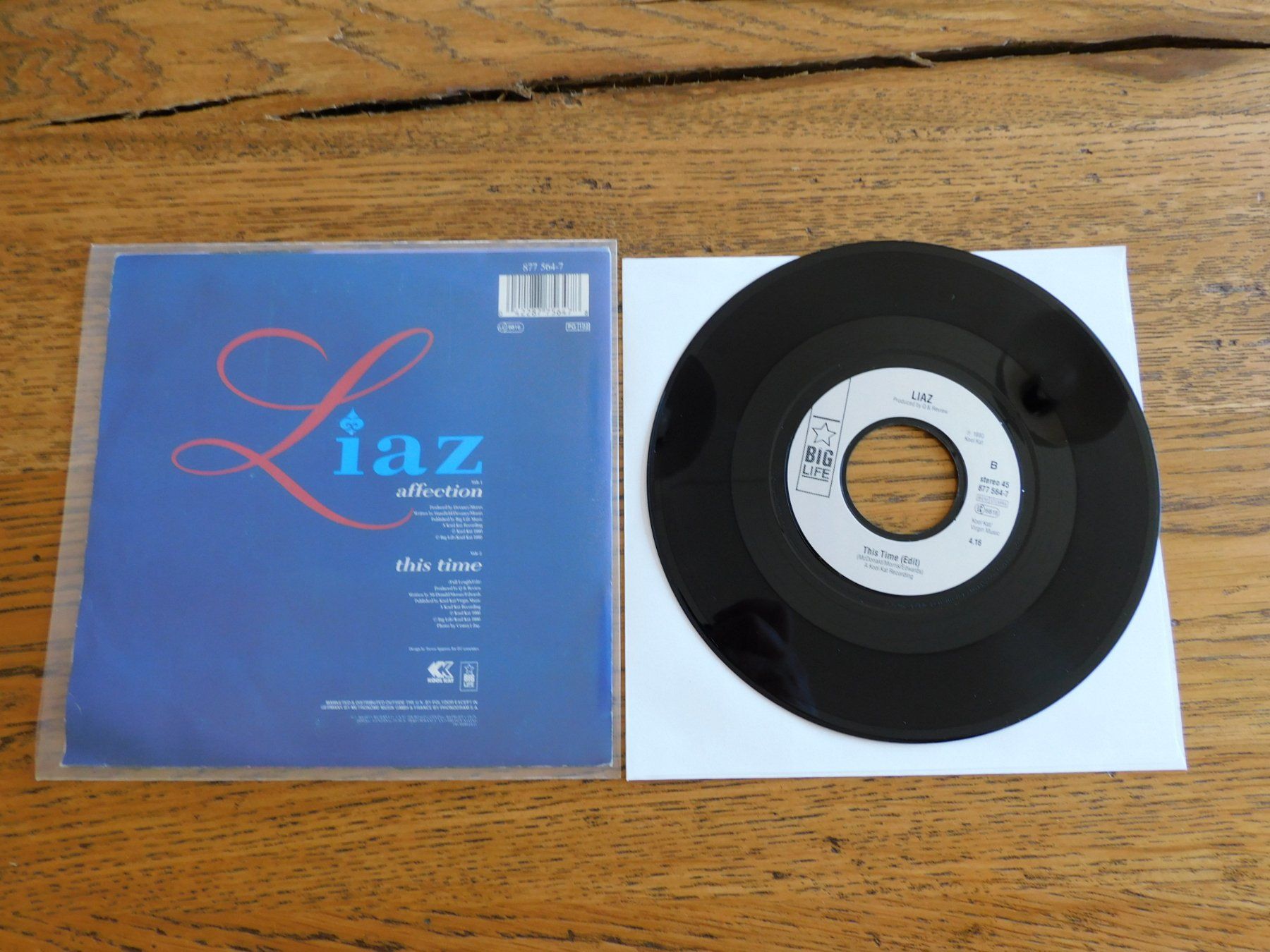 Dischi in vinile: Liaz – Affection – Usato da Emmenbrücke venduto da lamorak 1