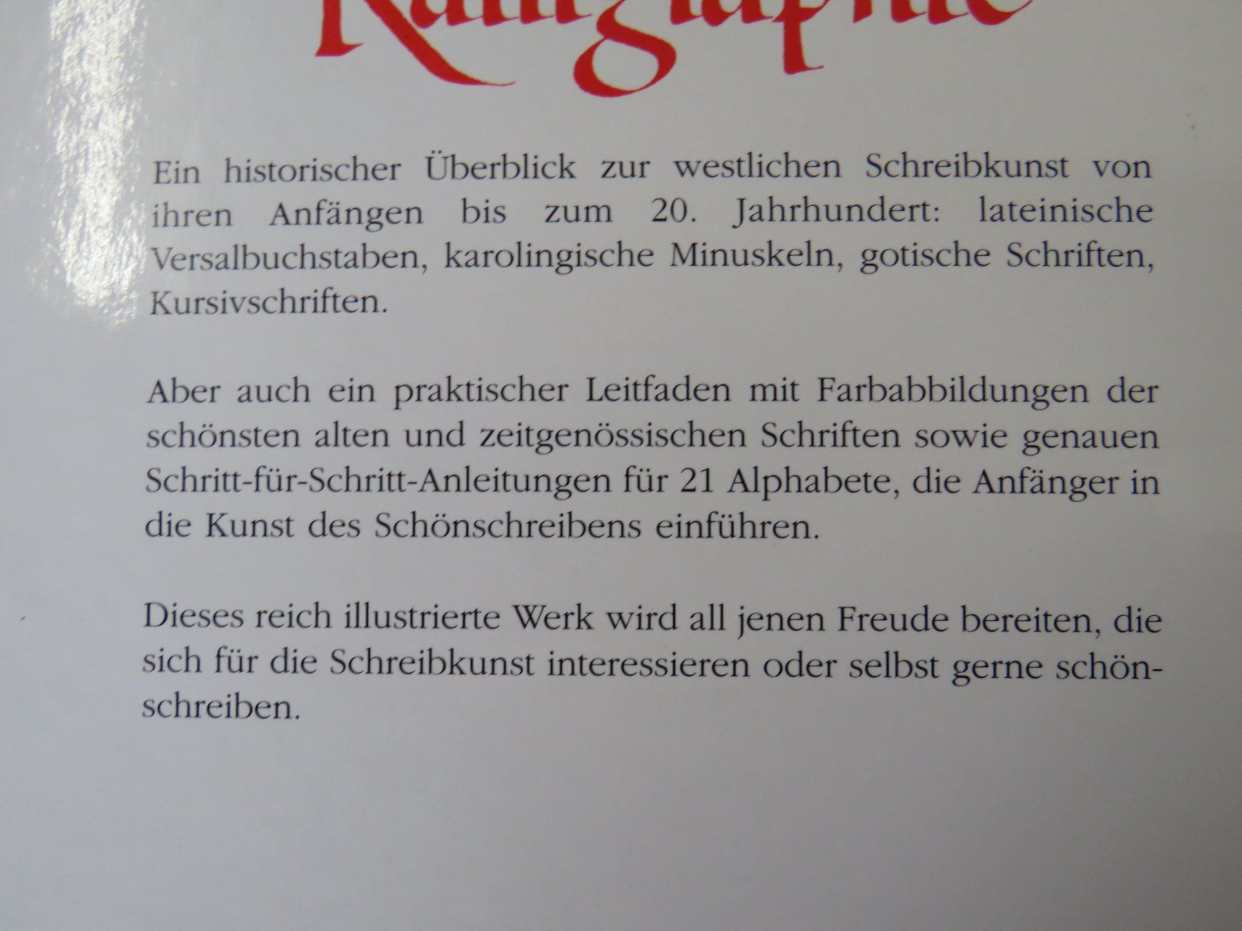 Libri: Kalligraphie, Anleitung, Mondo Buch – Nuovo (secondo la descrizione) da Küttigen venduto da Rawlings 2