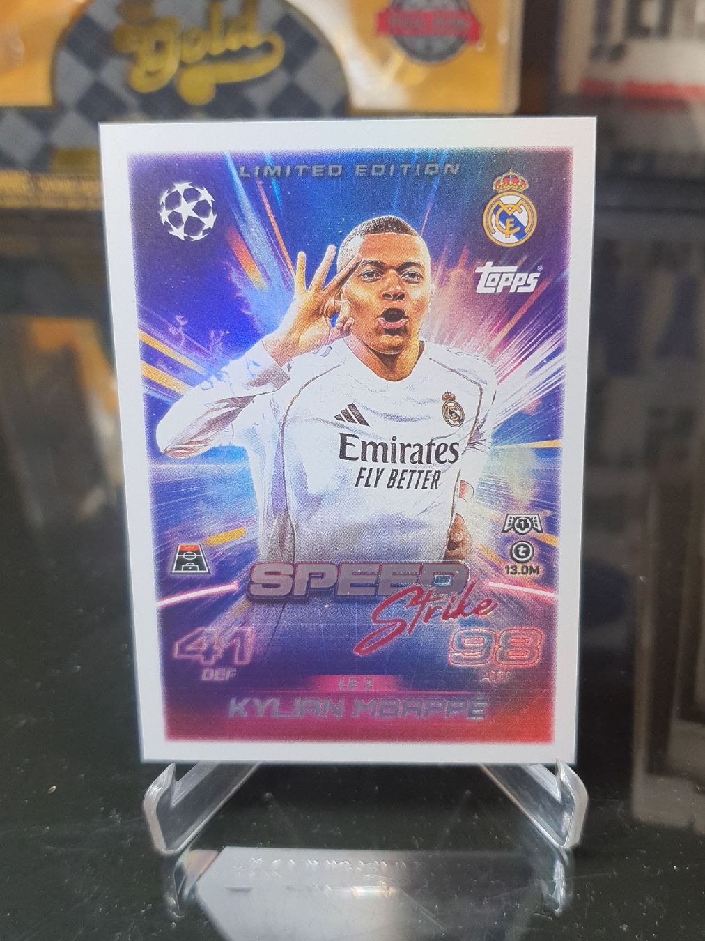 Topps Carte collezionabili: Carte Kylian Mbappe - Real Madrid - Édition Limitée – Nuovo (secondo la descrizione) da Vevey venduto da ros2