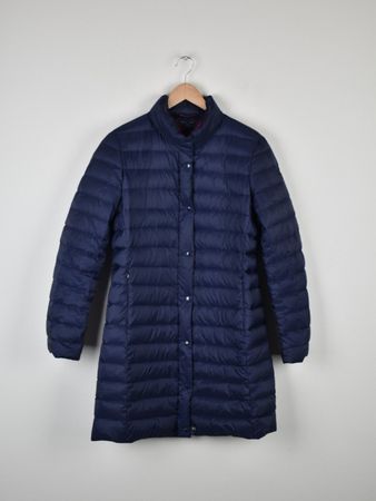 Tommy Hilfiger Daunen Kurzmantel, blau, Gr.L/XL