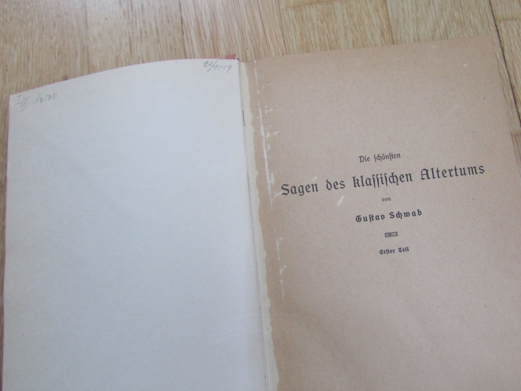Libri: Die schönsten Sagen des klassischen Altertums – Usato da Seengen venduto da mikelele 2