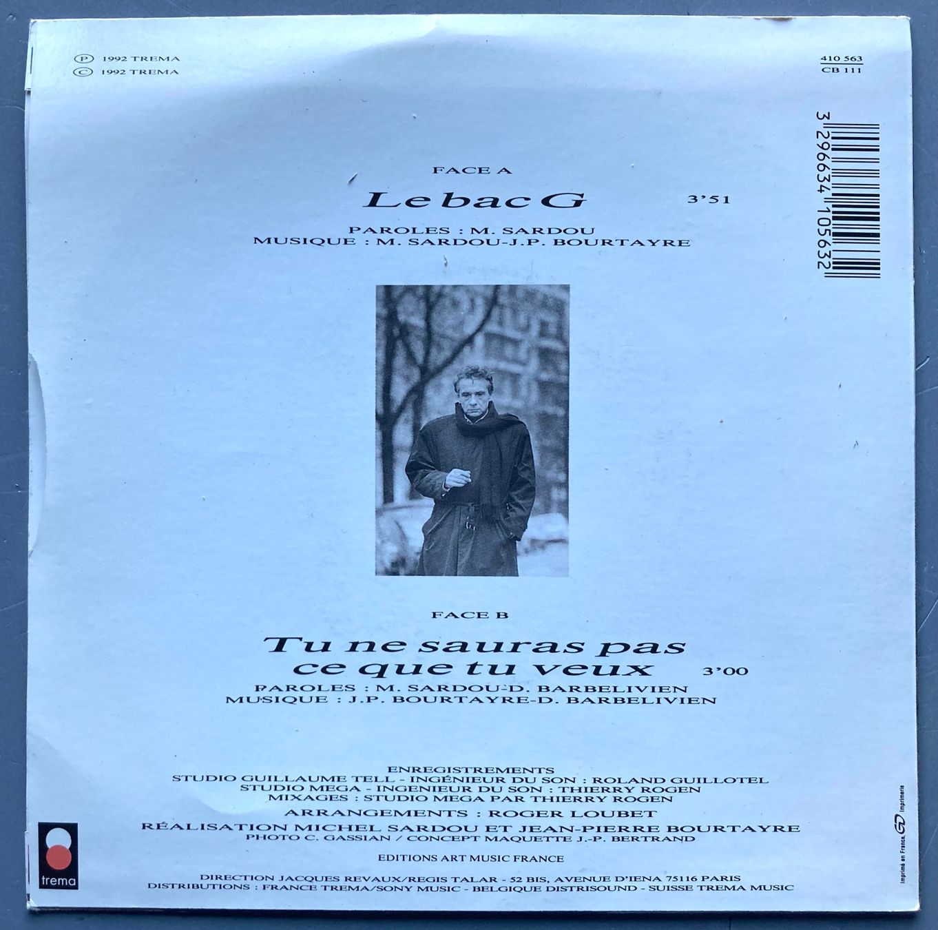 Schallplatten: MICHEL SARDOU - LE BAC G – Gebraucht aus Poliez-Pittet von Newtown-Records 1