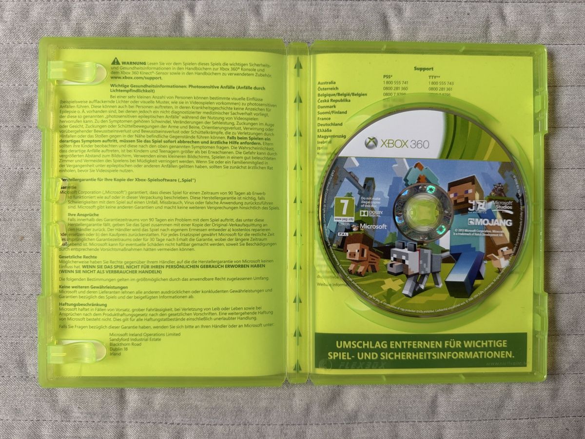 Microsoft Giochi: Minecraft Xbox 360 Edition – Usato da Thunstetten venduto da Virus_33 1