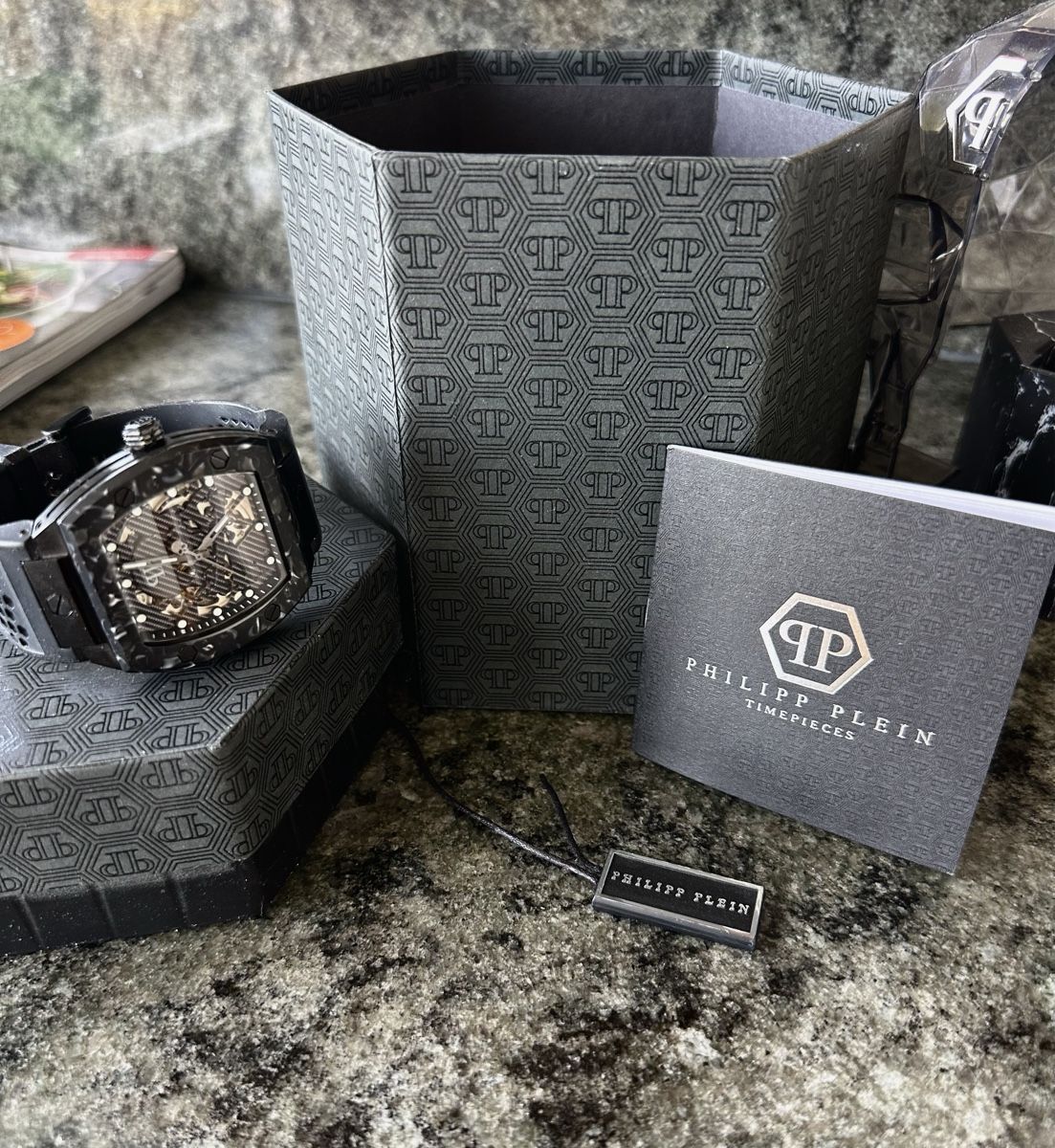 Philipp Plein Orologi: Phillip Plein Skeleton Uhr - Full Set – Usato da Horgen venduto da cec_6ylq