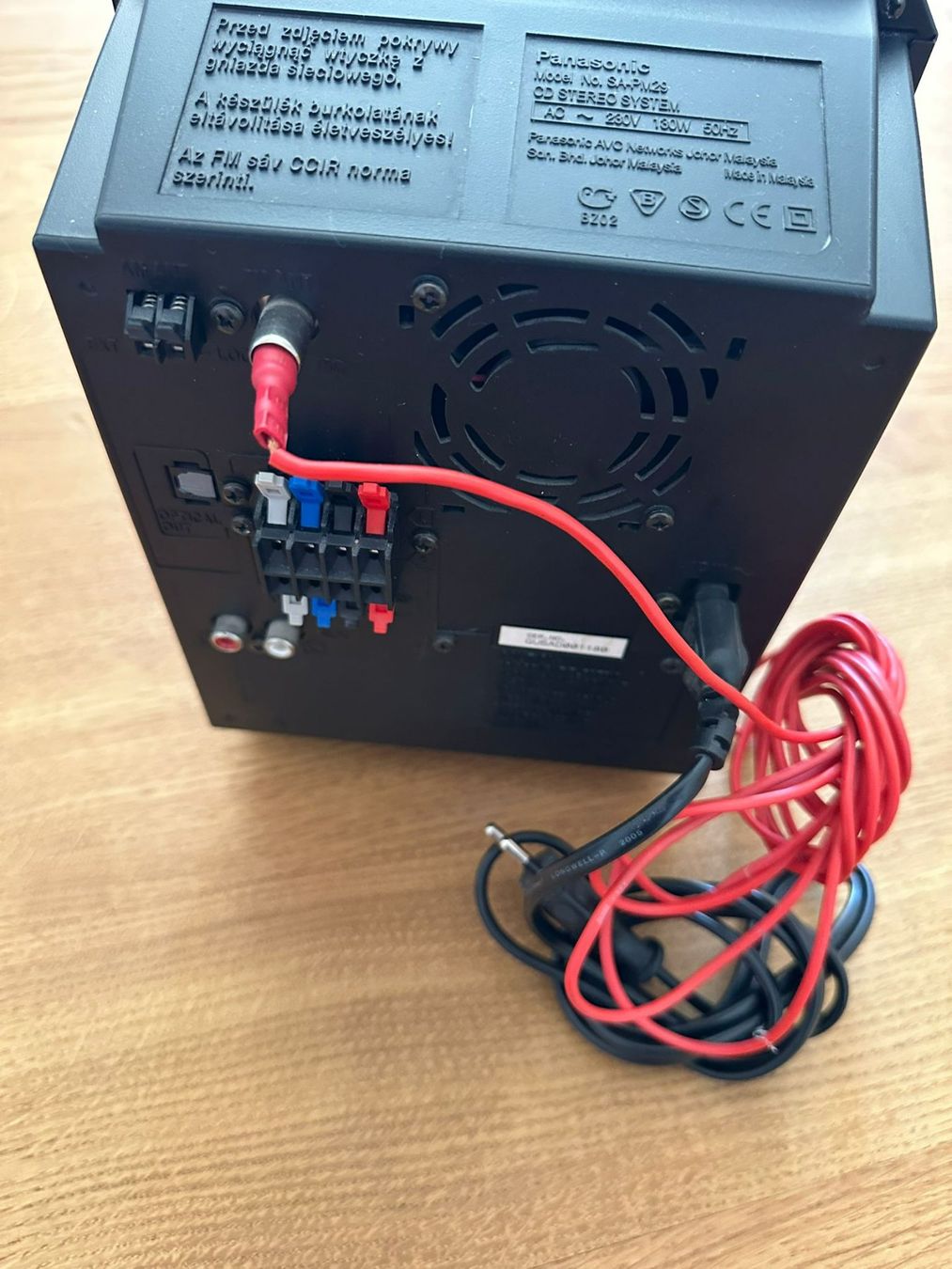 Panasonic Lettore multimediale & Streamer: Panasonic SA-PM29 Stereoanlage – Usato da Burgdorf venduto da Apfel62 7