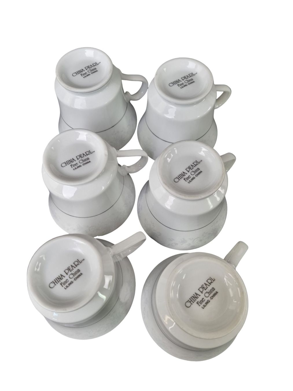 Geschirrsets: CHINA PEARL Kaffeeservice 6er Set – Gebraucht aus Wangen b. Olten von Restwert_Wangen 2