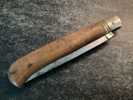 Grosses altes "BAUERN SÄGE-SACKMESSER“ A.Stahl Stuttgart