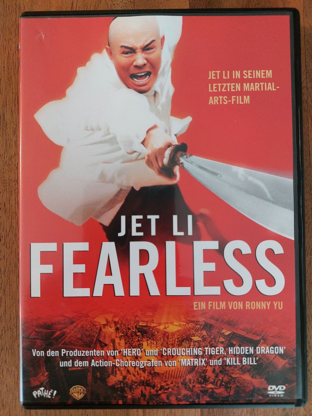 Tutti i DVDs: DVD -  Fearless mit Jet Li – Usato da Rheinfelden venduto da FilmAuktion
