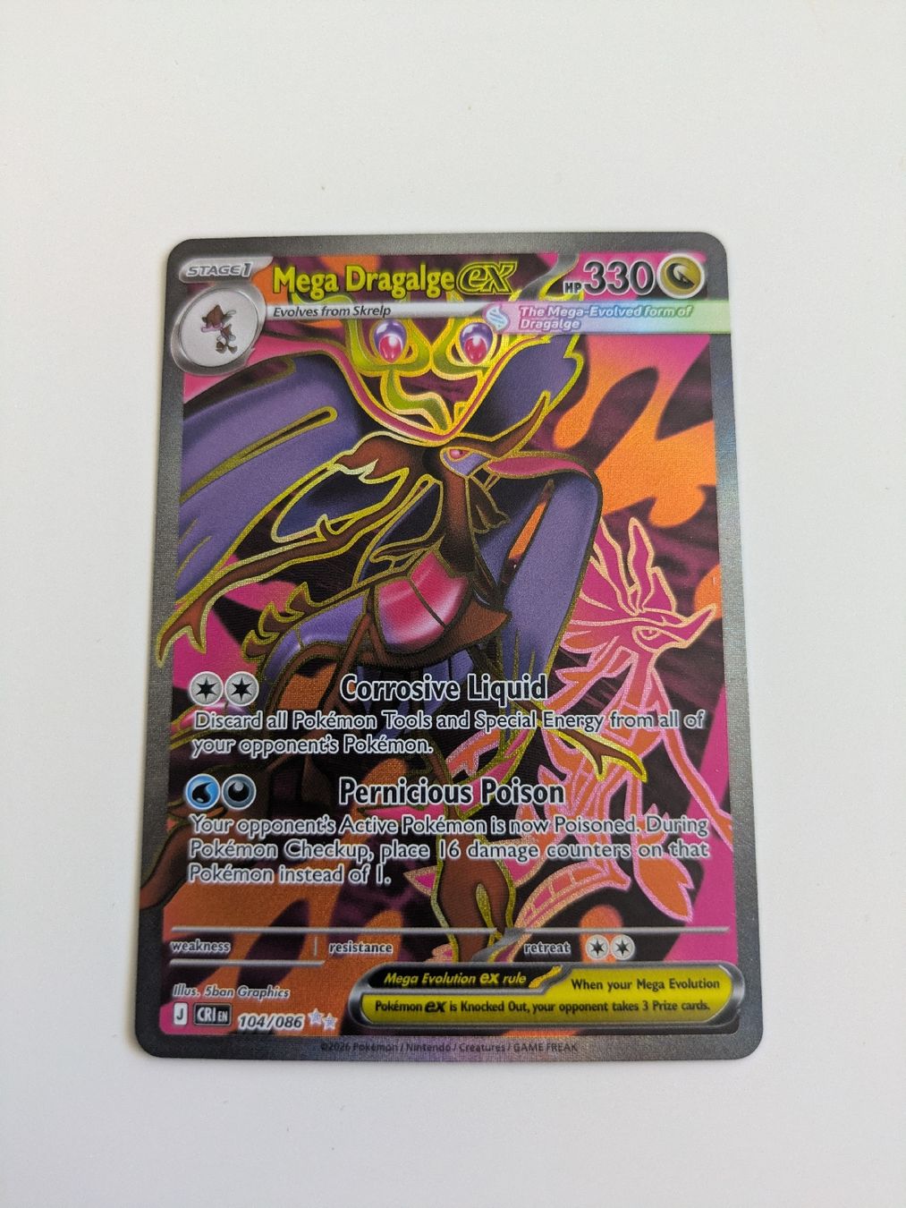 Pokémon Carte collezionabili: Mega Dragalge – Nuovo (secondo la descrizione) da Hochdorf venduto da NoctisCaelum