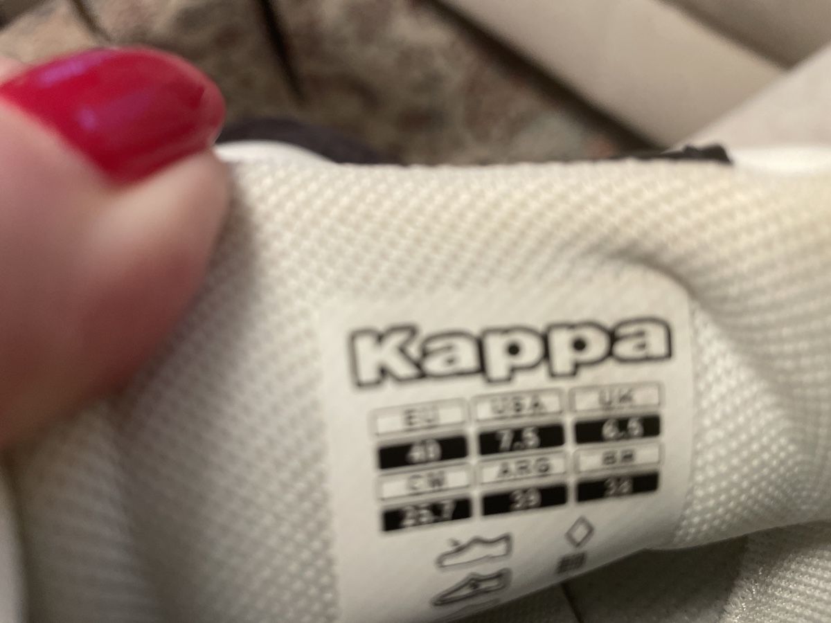 Kappa Scarpe da uomo: Kappa Sneaker Gr. 40, weiss – Usato da Männedorf venduto da Raendy 2