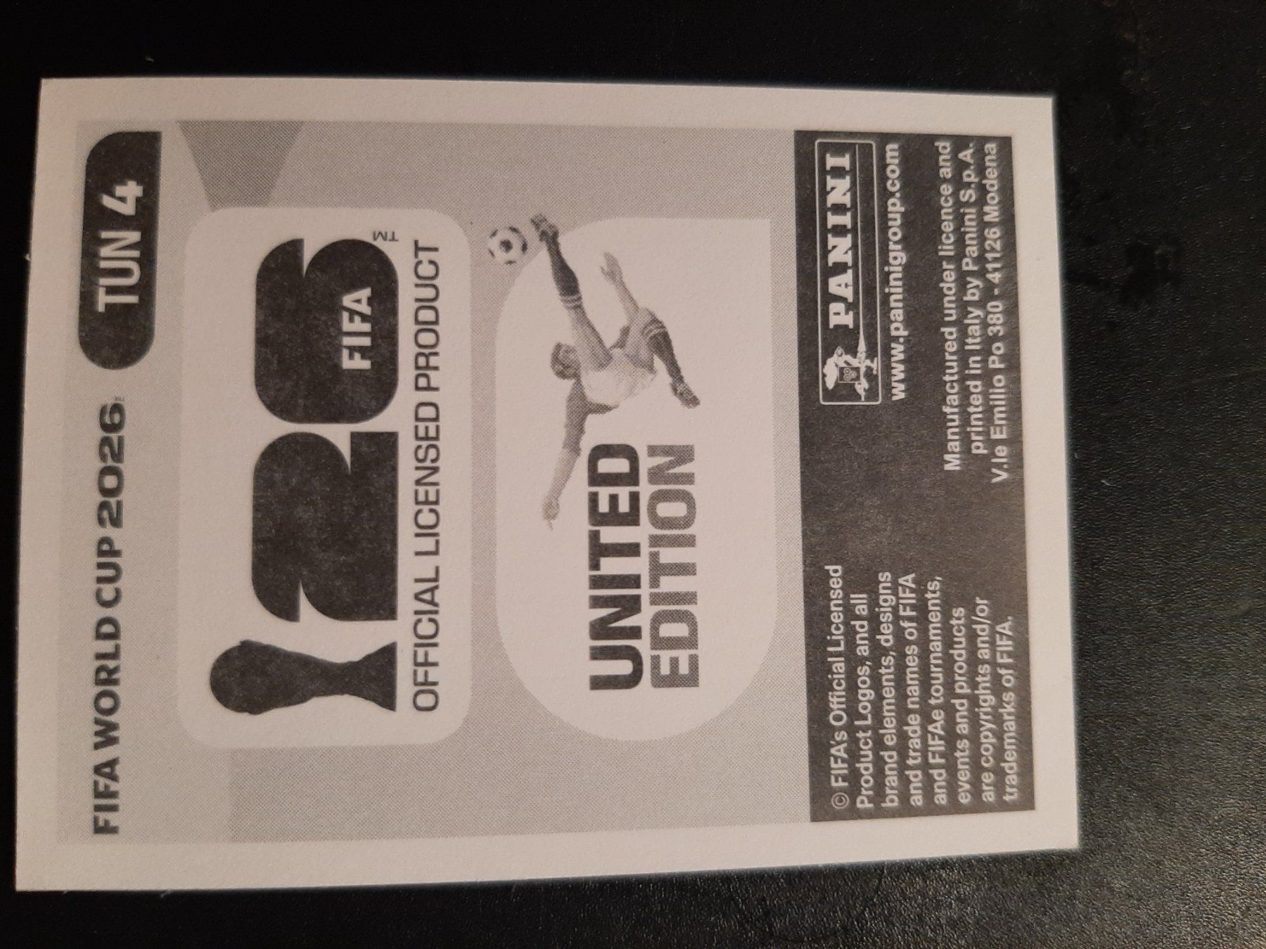 Panini Sammelbilder & Trading cards: Panini 2026 TUN4 – Neu (gemäss Beschreibung) aus Leuk-Stadt von Meic 1