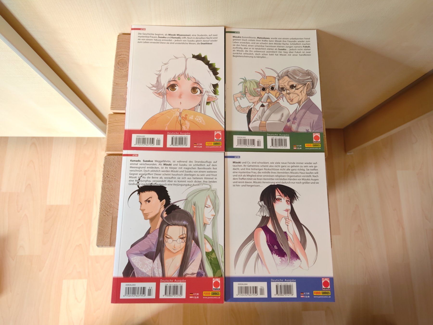 Fumetti: Deathless 1-4 - Manga – Nuovo (secondo la descrizione) da Hittnau venduto da rekiznuh1 1