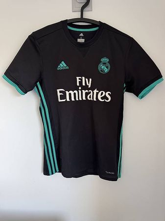 Real Madrid Trikot 17/18 schwarz türkis - Ronaldo Gr. S