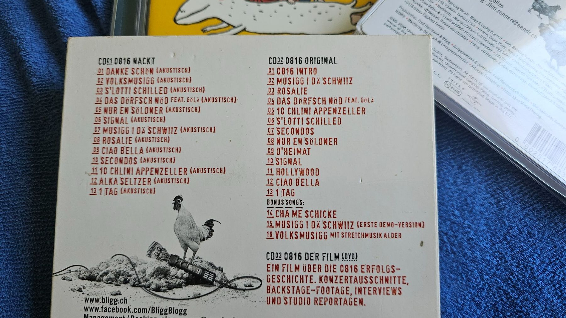 CD: Bligg 0816 Nackt – Usato da Bremgarten AG venduto da musiccollector 1