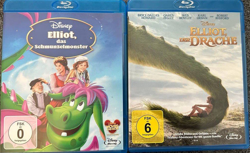 Tutti i DVDs: 2 Disney Elliott, das Schmunzelmonster Blu-rays – Usato da Beringen venduto da Mantafisch1