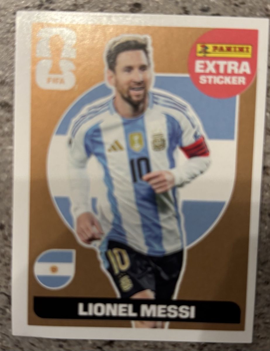 Panini Sammelbilder & Trading cards: Panini Extra Sticker WM26 Bronze Messi – Neu (gemäss Beschreibung) aus Pfäffikon ZH von Huerlimaa01