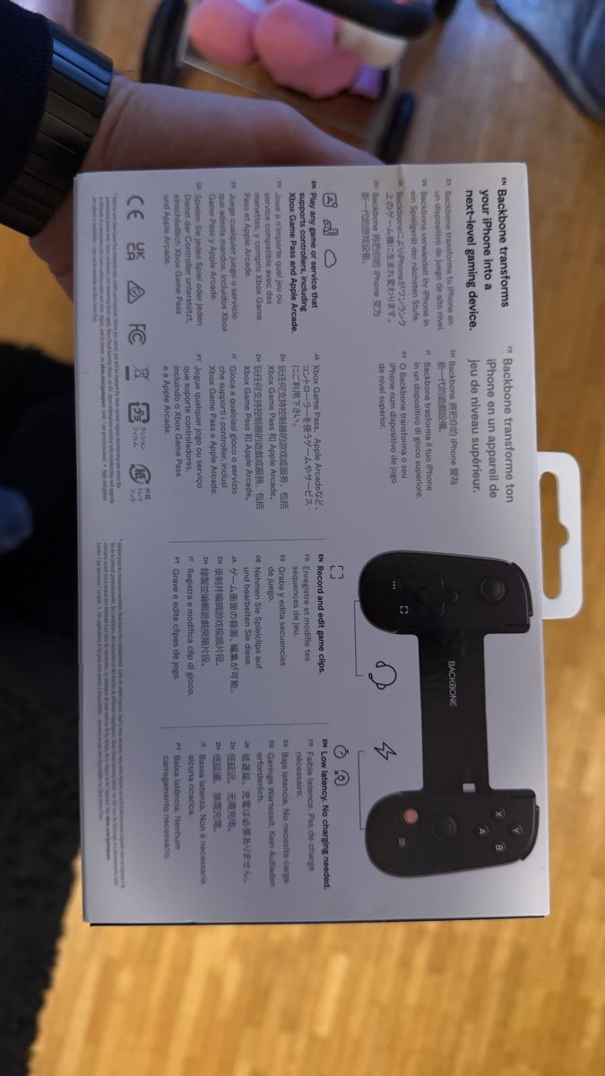 Controller: Backbone One Controller per iPhone – Usato da Cheseaux sur Lausanne venduto da claudio1004 1