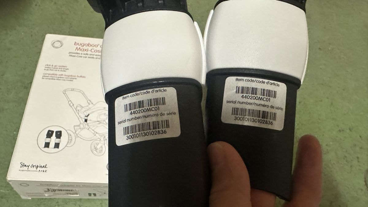 Bugaboo Unità & Adattatore: Bugaboo Buffalo Maxi-Cosi Adapter mit Originalverpackung – Usato da Hettlingen venduto da whatdreamz 1