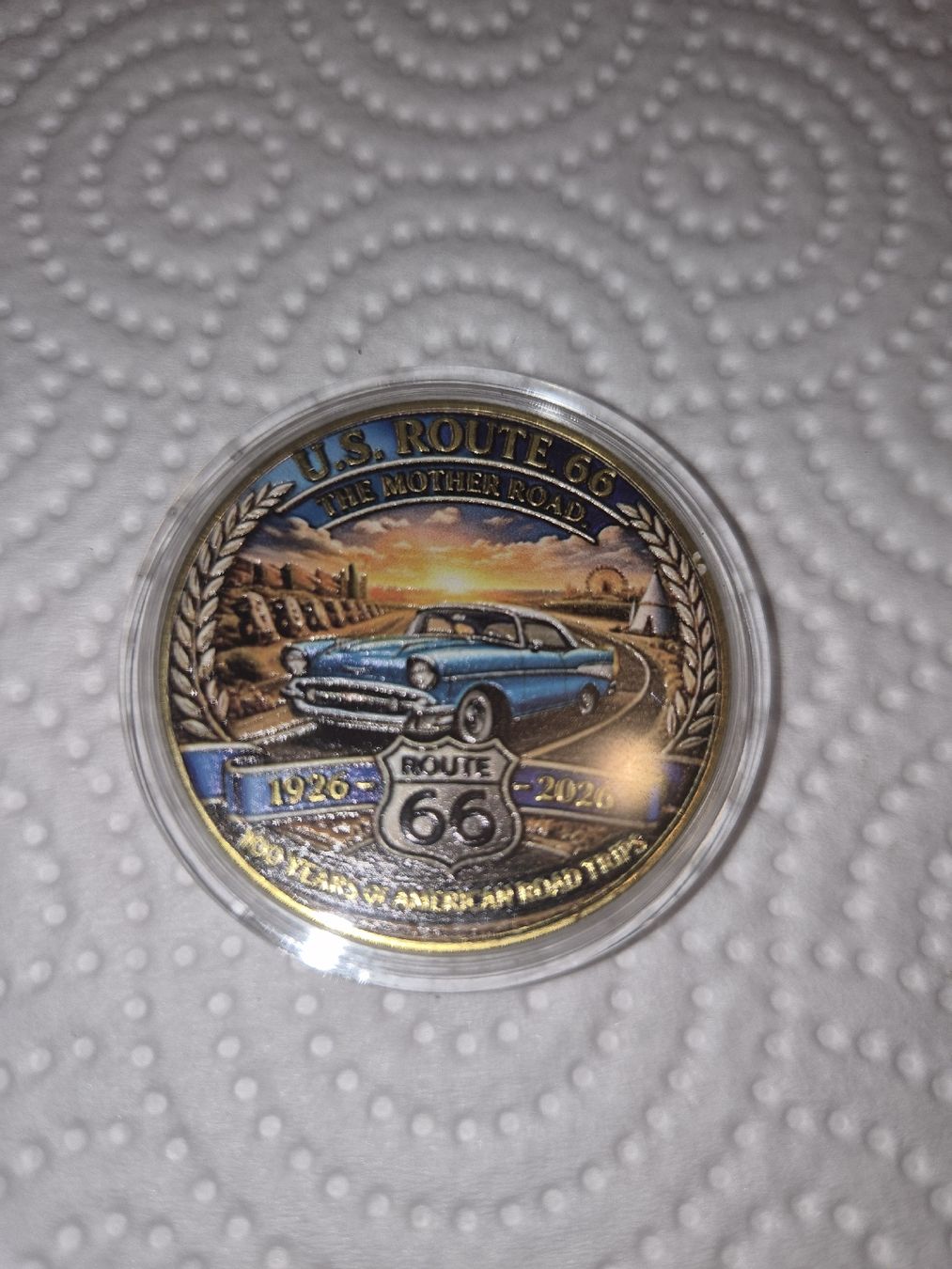 Tutti le monete: Pièce commémorative 100 ans route 66 USA – Nuovo (secondo la descrizione) da Senèdes venduto da hen_fw8b