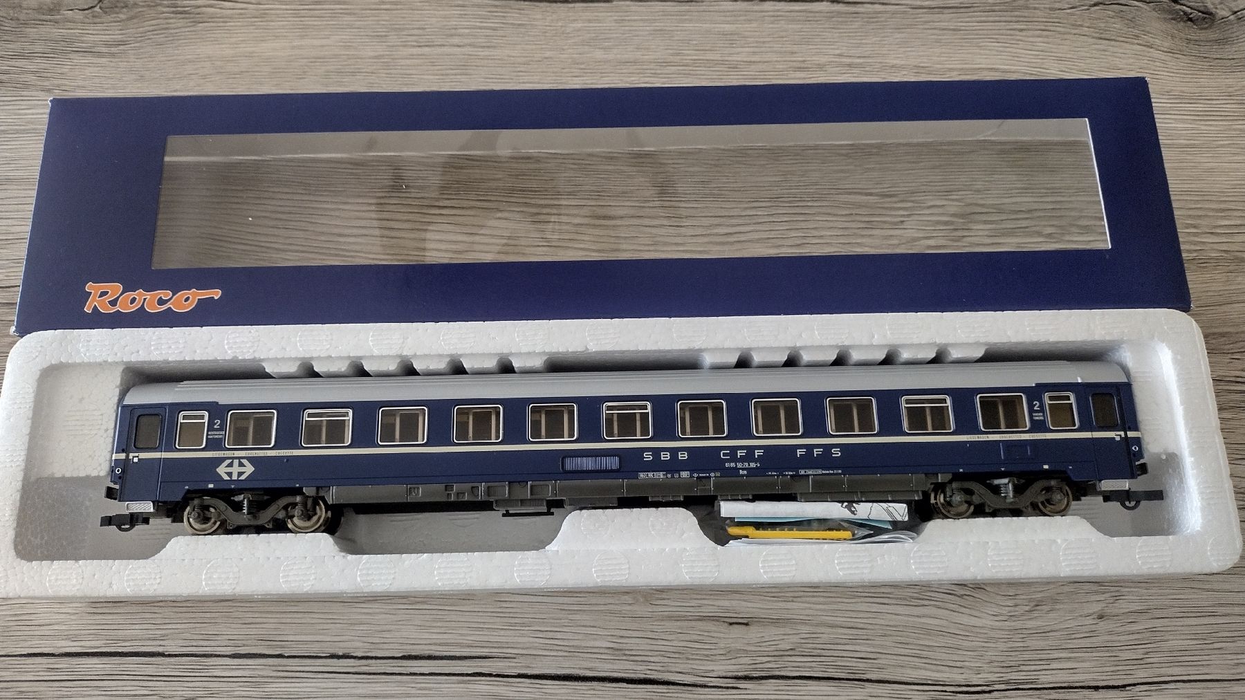 Roco Modellini di ferrovie: Voiture couchettes SBB. – Nuovo e nell'imballaggio originale da Vevey venduto da tgv3 6