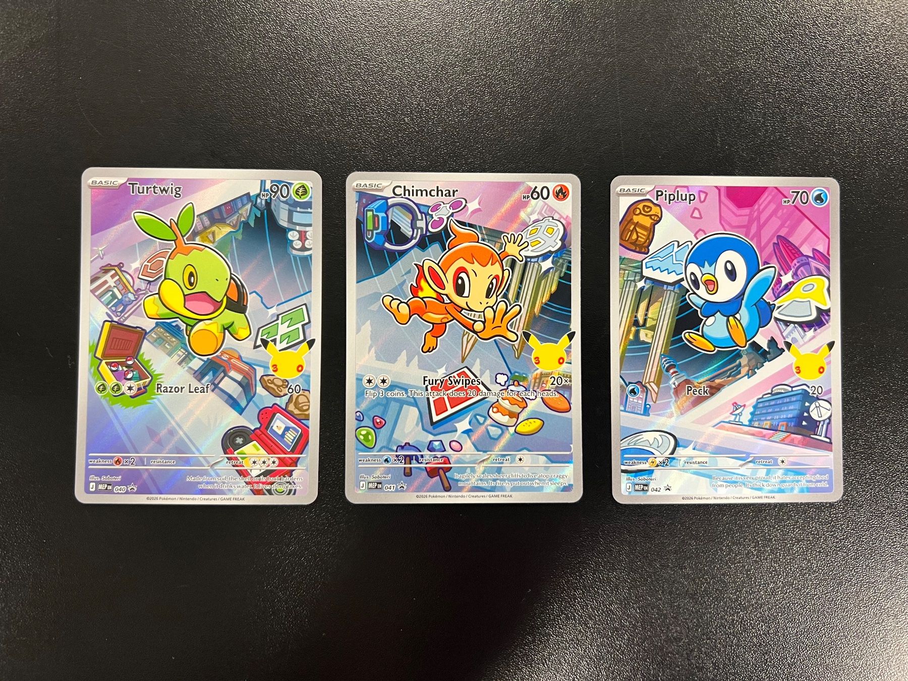 Pokémon Carte collezionabili: First Partner Sinnoh, Turtwig, Chimchar, Piplup - EN - – Nuovo e nell'imballaggio originale da Lugaggia venduto da Oromoyo
