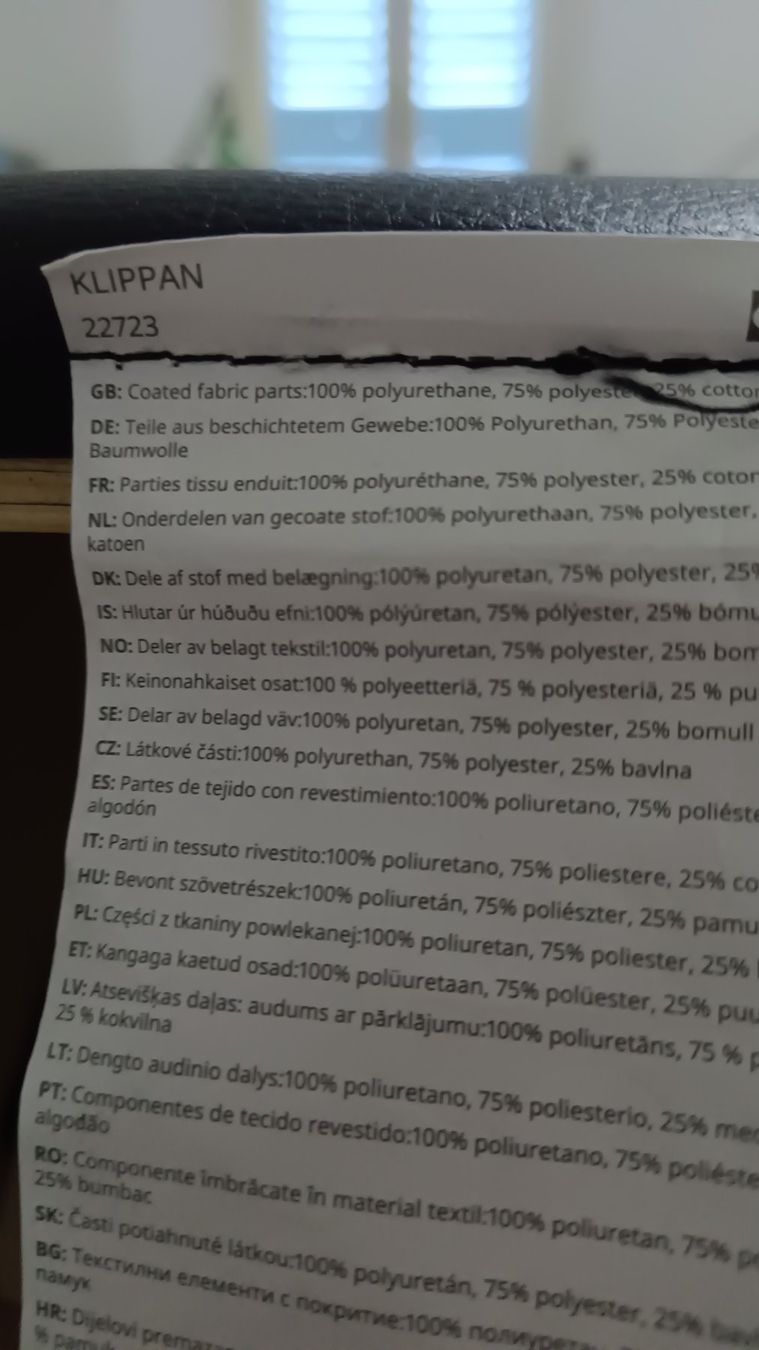 Ikea Sofas: Sofa Schwarz IKEA KLIPPAN – Gebraucht aus Riva San Vitale von MJB55 4