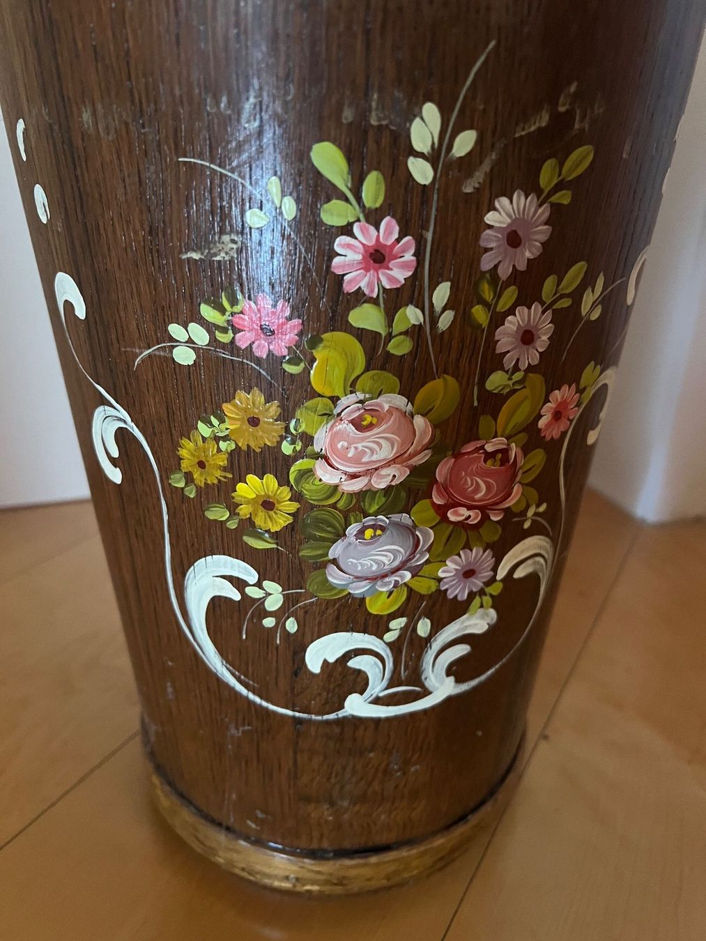 Altre Decorazioni per giardino: Handbemalter Holzzuber – Usato da Wilchingen venduto da marco0703 1