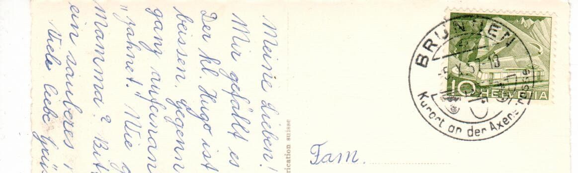 Cartes postales: Morschach 1957 – D'occasion à Wolhusen par Curver9 1