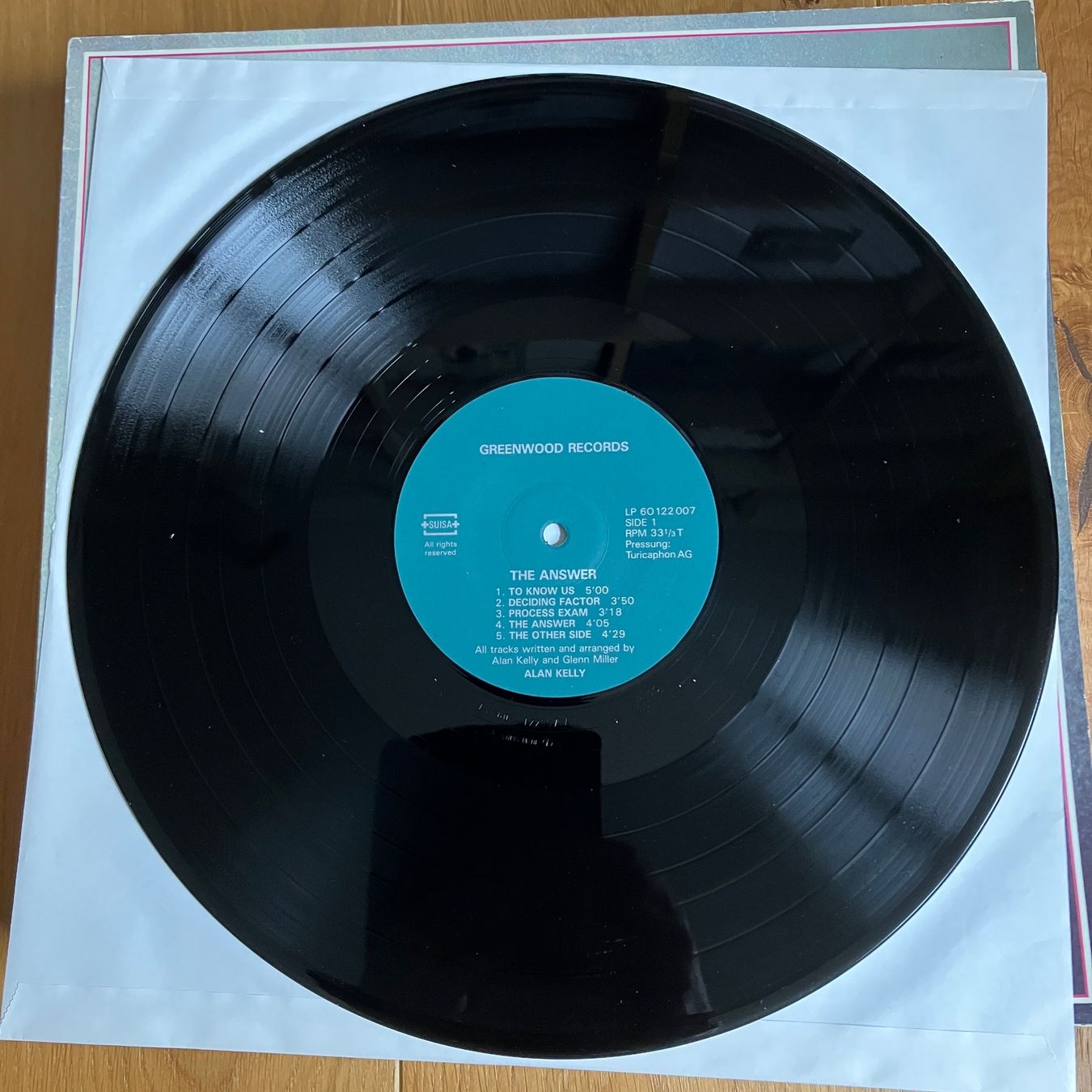 Schallplatten: Alan Kelly  – The Answer – Gebraucht aus Altdorf UR von Metallic0 1