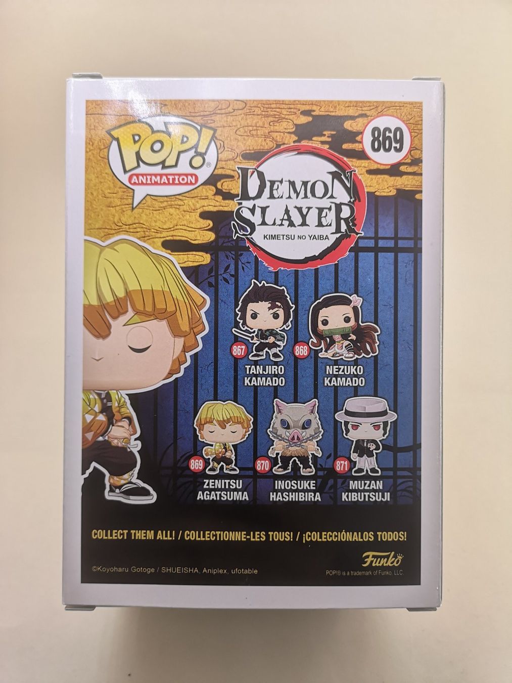 Funko Statuette: Funko Pop Zenitsu Agatsuma #869 – Nuovo e nell'imballaggio originale da Riehen venduto da _TheCollectorShop_ 1