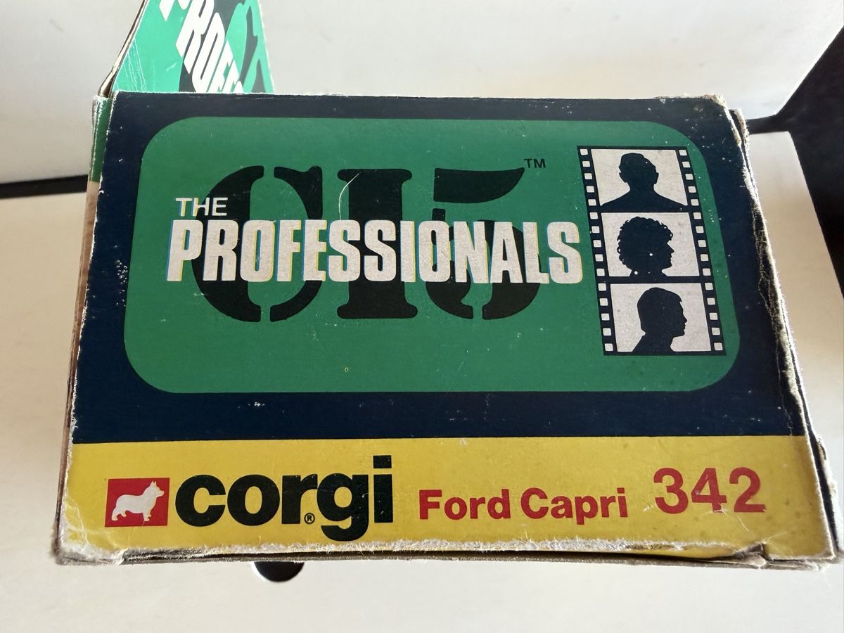 Corgi Toys Modellini d'auto: Corgi Ford Capri 342 The Professionals Boîte abîmée – Usato da Evionnaz venduto da eriba430 4