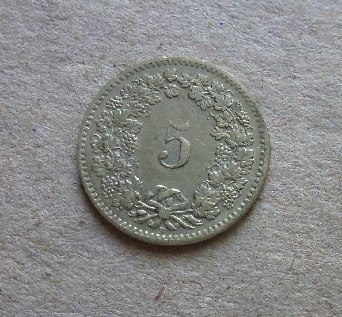 Tutti le monete: ++ 5 Rappen 1851, gute Erhaltung – Usato da Walkringen venduto da Casablanca777 1
