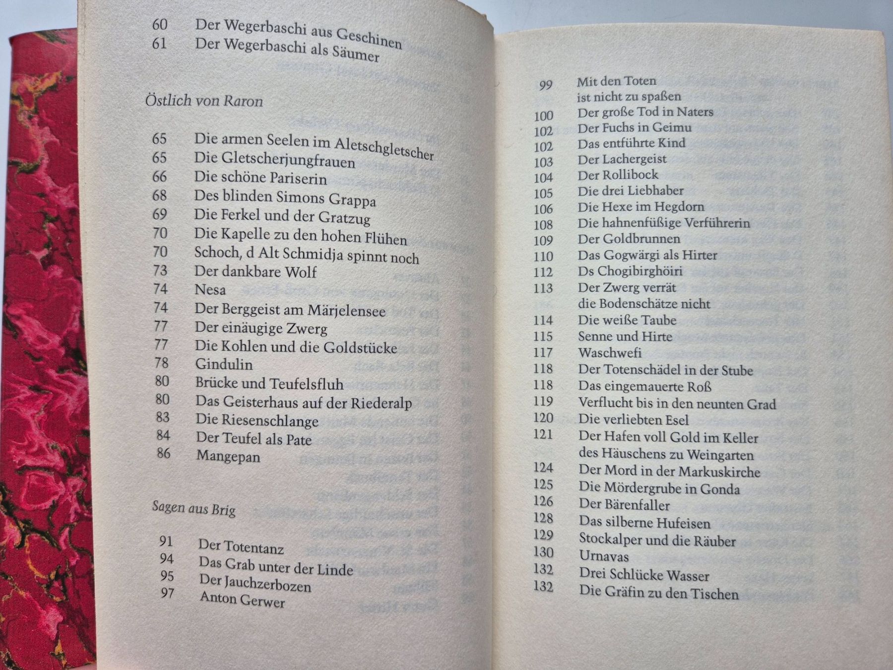 Libri: Sagen der Schweiz  -  WALLIS  -   1985 – Usato da Niederweningen venduto da Obson 4