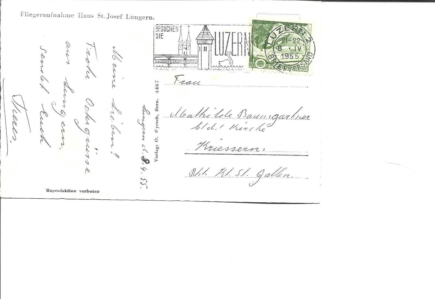 Cartes postales: AK  Lungern OW  Fliegeraufnahme – D'occasion à Appenzell par mai25 1