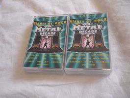 2x Rare Musikkassette - The Metal Decade 4 - 80er Rock Metal