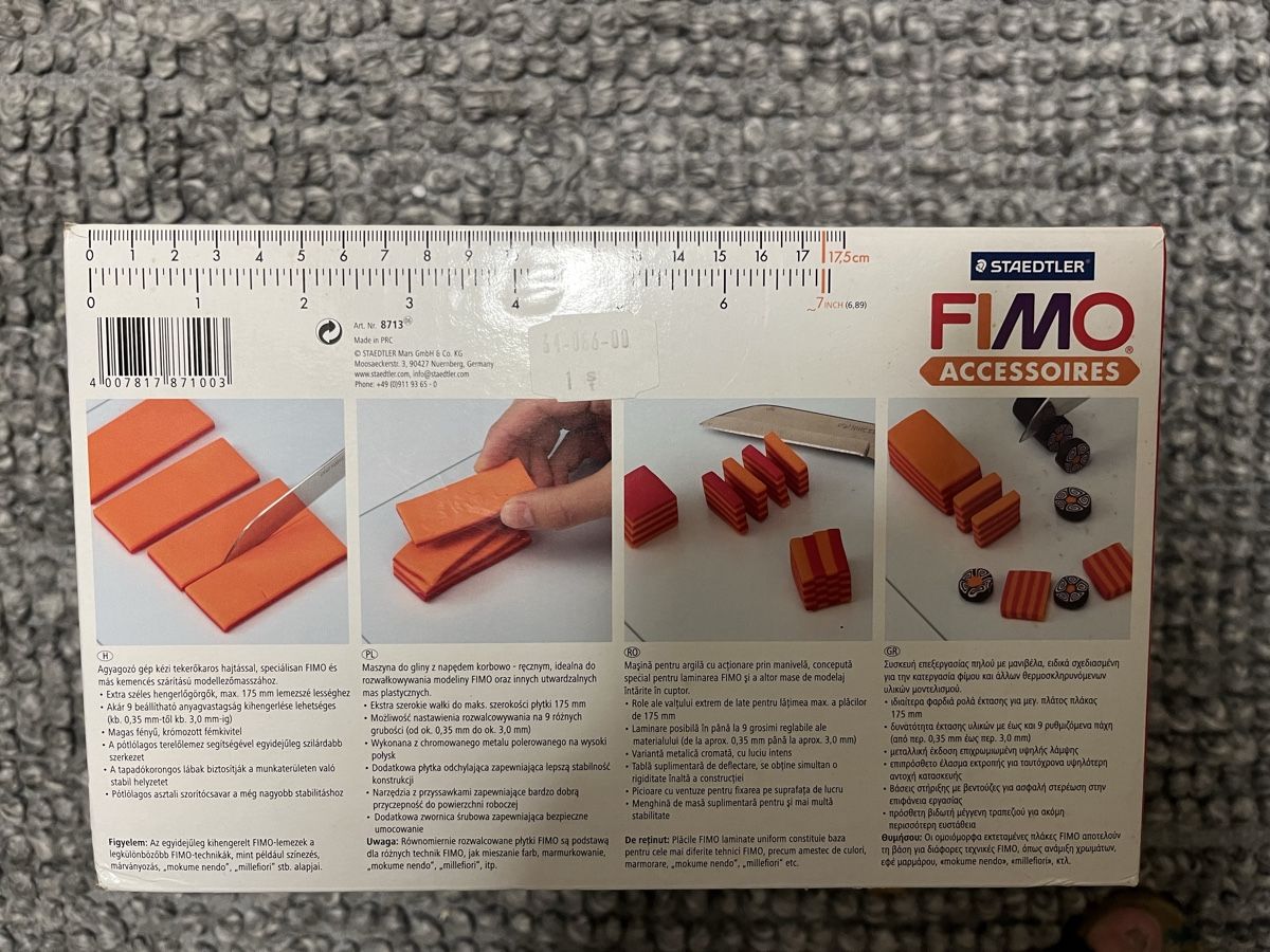 Materiale per modellare: Fimo Clay Machine Staedtler Accessoires neuwertig – Nuovo e nell'imballaggio originale da Seon venduto da Sonnenblume95 3