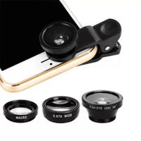 #46 Kameralinse für Smartphones 3in1 verschiedene Objektive
