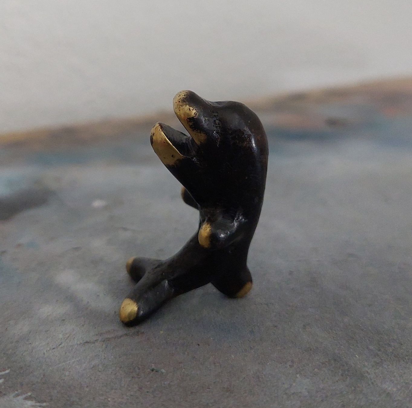 Statuette: Broncefigur Delfin (Nr.8) – Usato da Subingen venduto da K7passt_immer 1