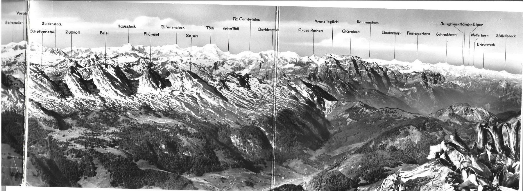 Cartoline postali: Panorama vom Säntis – Usato da Appenzell venduto da mai25