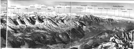 Panorama vom Säntis