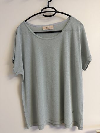 Mos Mosh Shirt, Sommer-Look, Glitzer Effekt, Grösse L