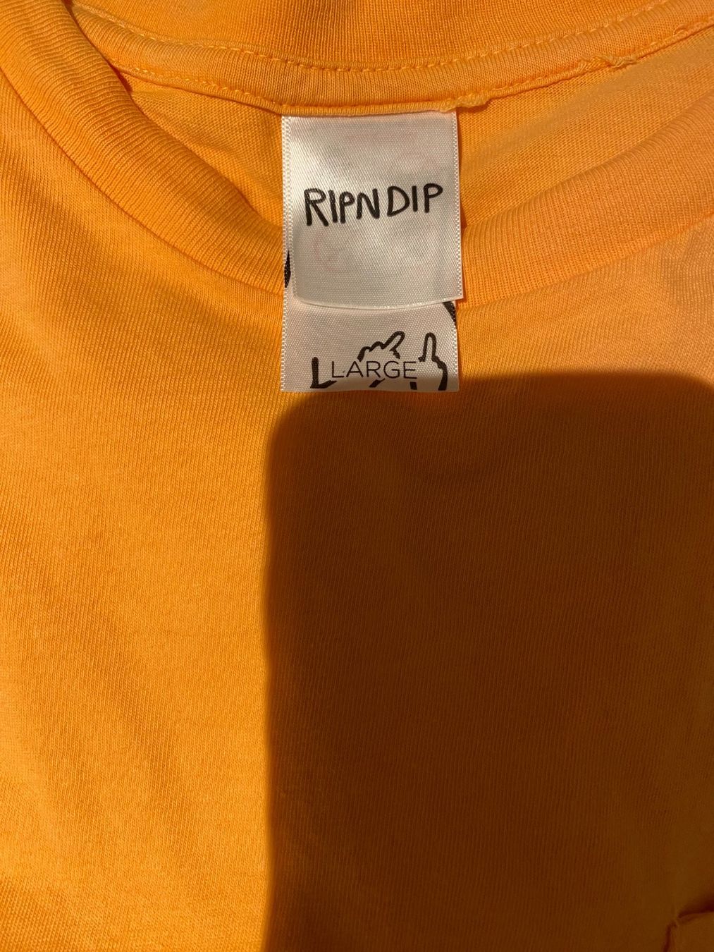 Ripndip T-shirt: RipnDip T-Shirt Orange – Usato da Dübendorf venduto da LeoneDelPiero 2