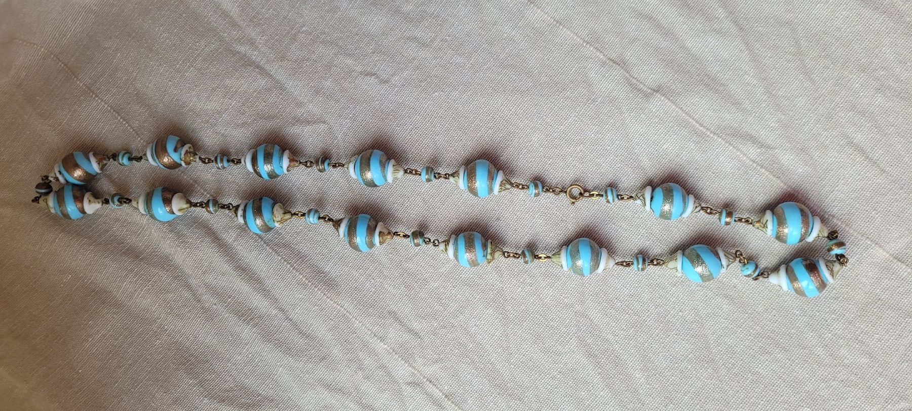 Murano Catenine: Collier en perles de Murano vintage – Usato da Vevey venduto da lba_dd82 1