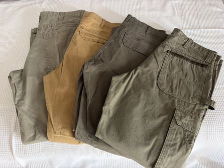 4 Wrangler Cargohosen Herren verschiedene Farben gebraucht