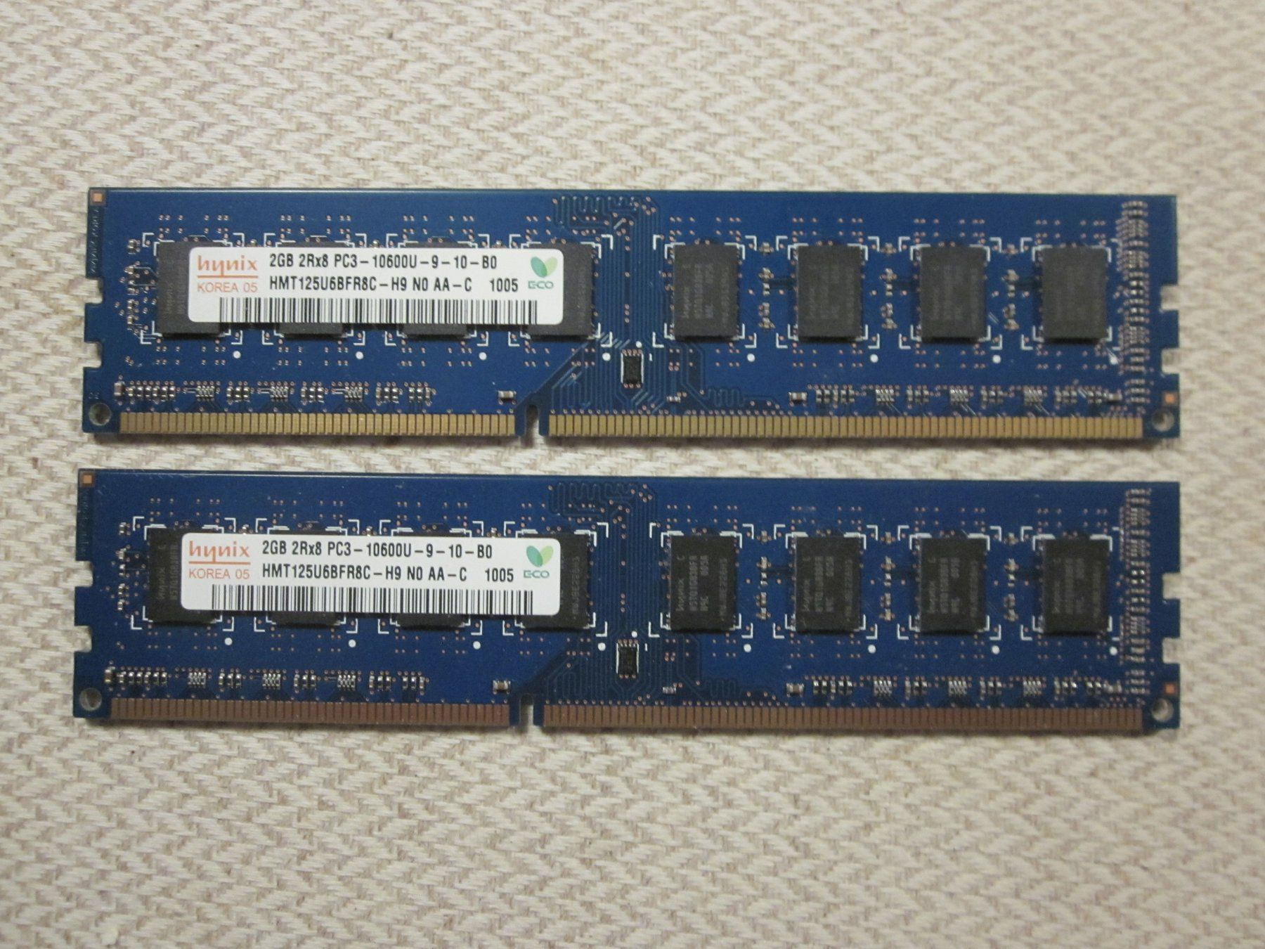 Memoria / RAM: RAM 2x 2GB – Usato da Domat , Ems venduto da fluppi60