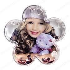 Labor & Dunkelkammer: 2 Fotokugel Blumenform mit pink Glitter – Neu und originalverpackt aus Stallikon von sale-trade